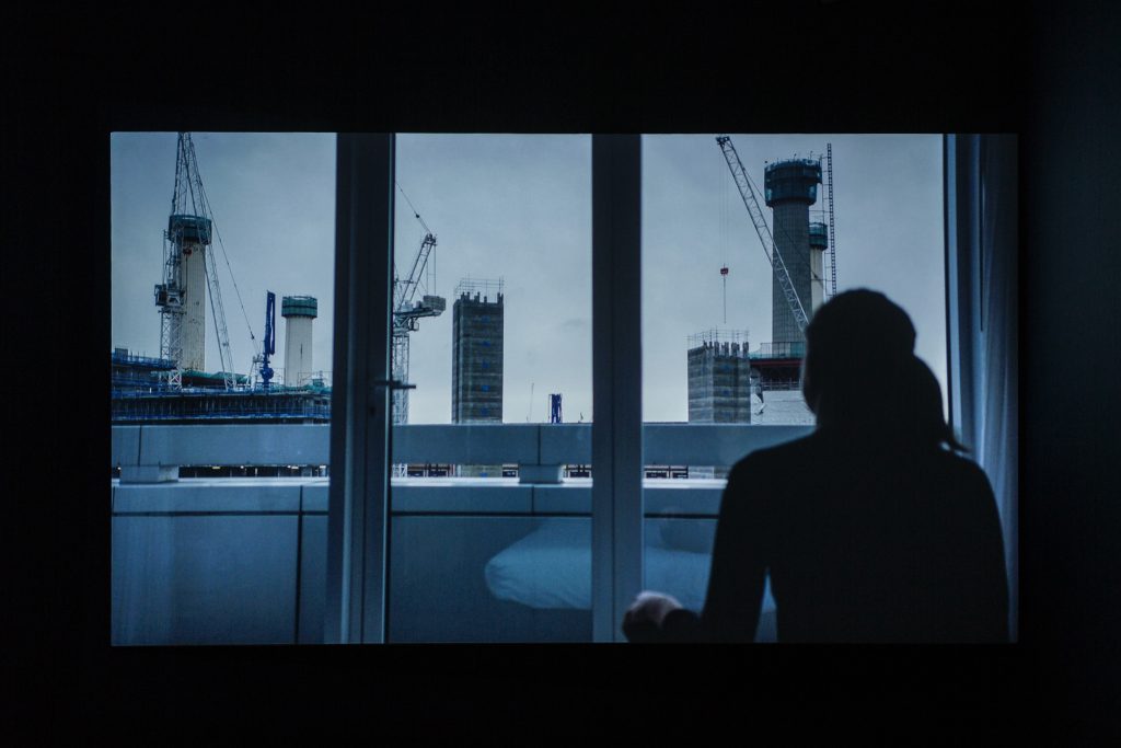 Film still from ‘Dream City – More, Better, Sooner’ by Alice May Williams. Image courtesy the artist.
