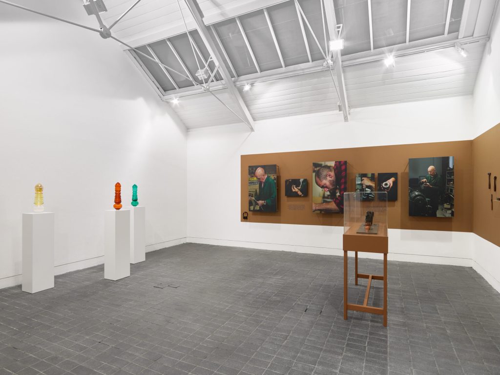 Jerwood Art Fund Makers Open. Installation view at Jerwood Space. Photo: Anna Arca.